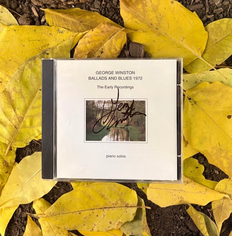 George Winston - Ballads and Blues 1972 (The Early Recordings) - Autographed CD 2