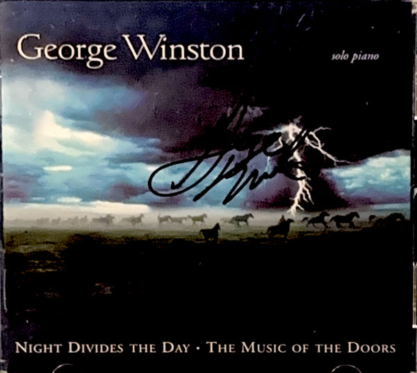 George Winston - Night Divides the Day: The Music of The Doors - Autographed CD
