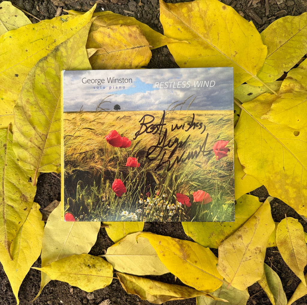 George Winston - Restless Wind - Autographed CD 2